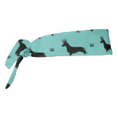 キングショートヘアダックシュント – パターン1 タイヘッドバンド (回転270)