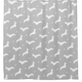 キングショートヘアダックシュント – パターン2 シャワーカーテン (正面)