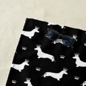 キングショートヘアダックシュント – パターン2 ビーチタオル (インサイチュ)