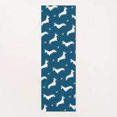 キングショートヘアダックシュント – パターン2 ヨガマット (正面)