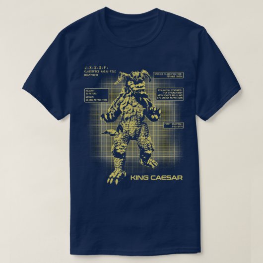 キングシーザーカイジュファイル Tシャツ (デザイン正面)