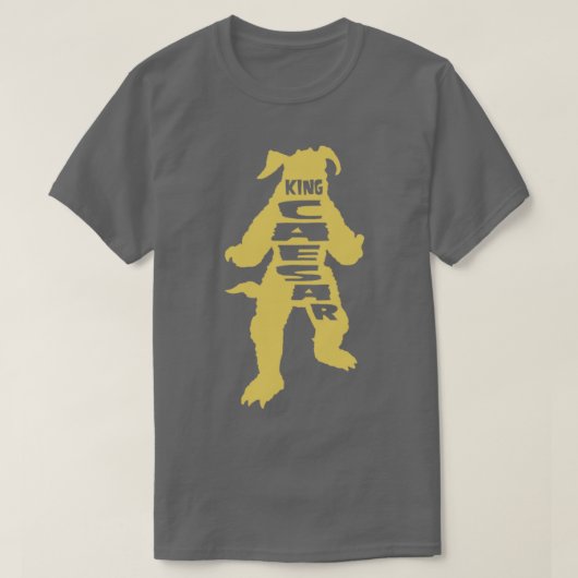 キングシーザー文字サイロ1 Tシャツ (デザイン正面)
