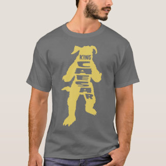 キングシーザー文字サイロ1 Tシャツ