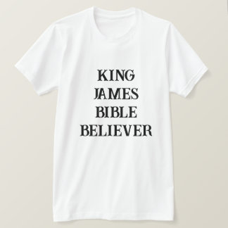キングジェームス・バイブル信者クリスチャン信仰光 Tシャツ