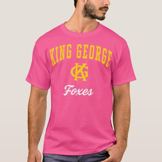 キングジョージハイスクールキツネC3 Tシャツ (正面)