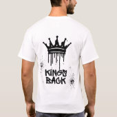 キングスのバック Tシャツ (裏面)
