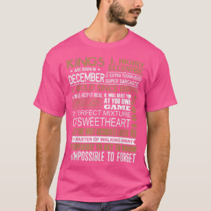 キングスは12生まれ月に射手座誕生日ギ Tシャツ