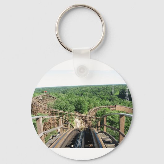 キングスアイランドのビーストローラーコースター キーホルダー (正面)