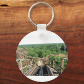 キングスアイランドのビーストローラーコースター キーホルダー (正面)