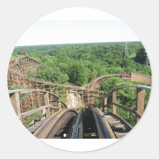 キングスアイランドのビーストローラーコースター ラウンドシール