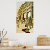 キングスウェイハイウェイのゲートウェイ – Bertha Lum - 1922 ポスター (キッチン)