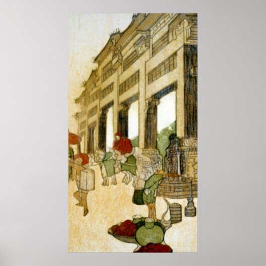 キングスウェイハイウェイのゲートウェイ – Bertha Lum - 1922 ポスター (正面)