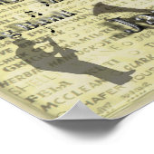 キングスオブスイングベボップビッグバンドジャズポスタープリント ポスター (角)