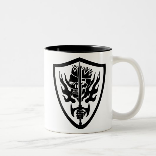 キングスカル火炎遮蔽 ツートーンマグカップ (右)