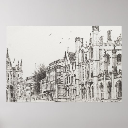 キングスカレッジケンブリッジ2007 ポスター (正面)