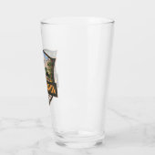 キングスキャニオンナショナルパークイラストレーションレトロアート タンブラーグラス (左)