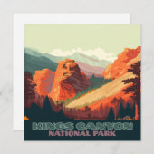 キングスキャニオンナショナルパークカリフォルニアマウンテンズ (正面/裏面)