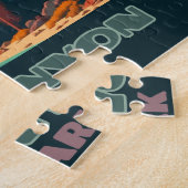 キングスキャニオンナショナルパークカリフォルニアマウンテンズ ジグソーパズル (側面)