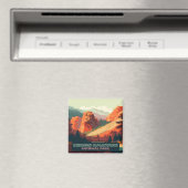 キングスキャニオンナショナルパークカリフォルニアマウンテンズ マグネット (インサイチュ (食洗機))