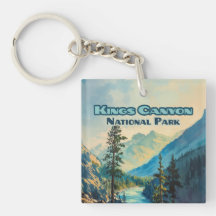 キングスキャニオンナショナルパークカリフォルニアヴィンテージ