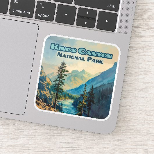 キングスキャニオンナショナルパークカリフォルニアヴィンテージ シール (詳細)