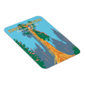 キングスキャニオンナショナルパークジェネラルグラントツリー マグネット (右側)