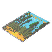 キングスキャニオンナショナルパークゼネラルグラントヴィンテージ ノートブック (左側)