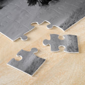 キングスキャニオン国立公園の冬の雪 ジグソーパズル (側面)