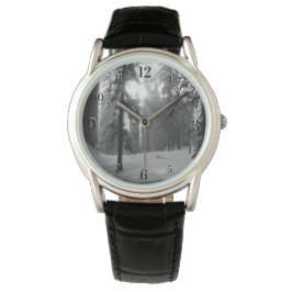 キングスキャニオン国立公園の冬の雪 腕時計