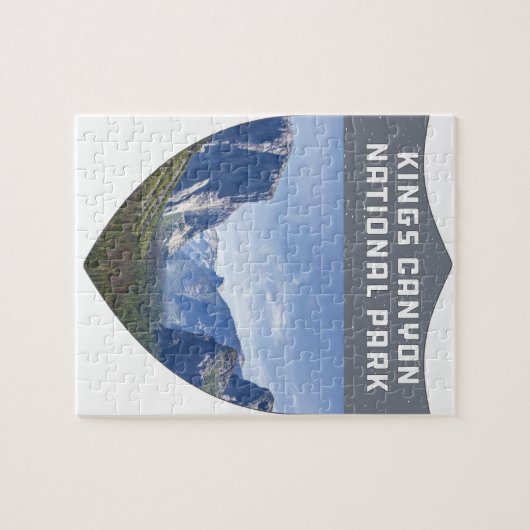 キングスキャニオン国立公園ハイキングカリフォルニア ジグソーパズル (横)