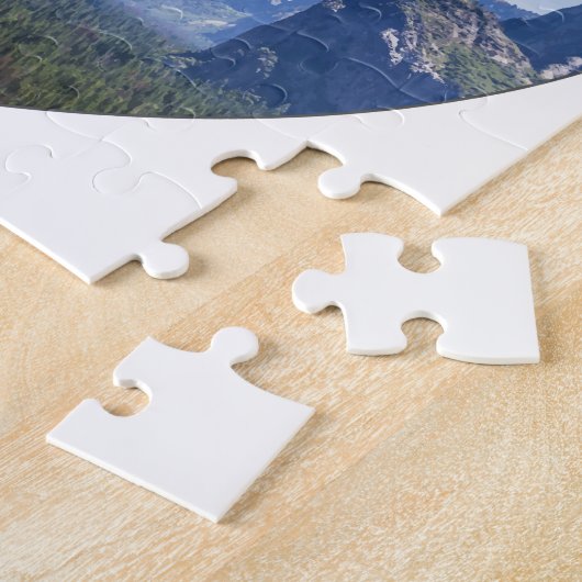 キングスキャニオン国立公園ハイキングカリフォルニア ジグソーパズル (側面)