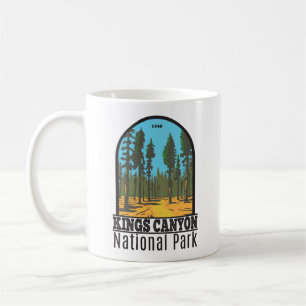 キングスキャニオン国立公園総合グラントヴィンテージ コーヒーマグカップ