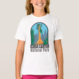 キングスキャニオン国立公園総長グラントツリー Tシャツ