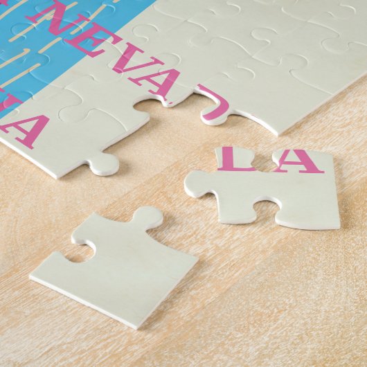 キングスキャニオン国立公園,カリフォルニアのポスター ジグソーパズル (側面)