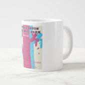 キングスキャニオン国立公園，カリフォルニアのポスター ジャンボコーヒーマグカップ (正面右)