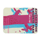 キングスキャニオン国立公園，カリフォルニアのポスター マグネット (横)