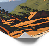 キングスキャニオン国立公園 ポスター (角)