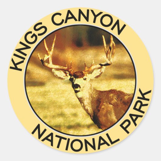 キングスキャニオン国立公園 ラウンドシール (正面)