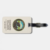 キングスキャニオン国立公園 ラゲッジタグ (裏面横)