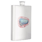 キングスキャニオン登山カラビナー フラスク (右)