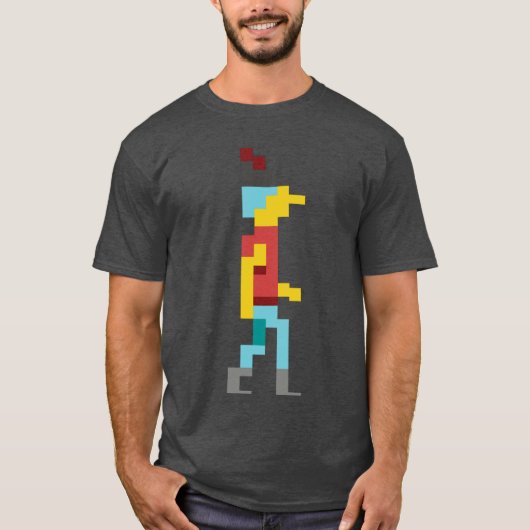 キングスクエストシリーズの主人公の少年 Tシャツ (正面)