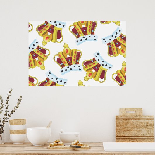 キングスクラウン ポスター (キッチン)