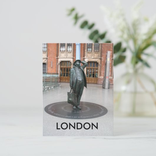 キングスクロスセントパンクラスステーションロンドン英国はがき ポストカード (スタンド正面)