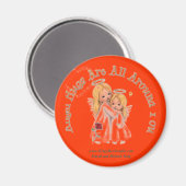 キングスグッズのエンジェルマグネット マグネット (正面/裏面)