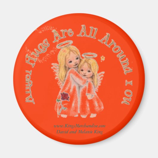 キングスグッズのエンジェルマグネット マグネット (正面)