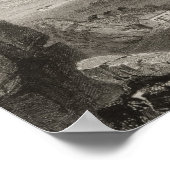 キングスタウン採石場からのダブリンベイ ポスター (角)