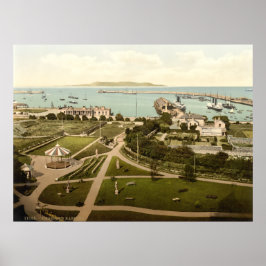 キングスタウン – Dunlaoghaire, 19世紀アイルランド ポスター