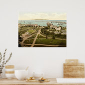 キングスタウン – Dunlaoghaire, 19世紀アイルランド ポスター (キッチン)