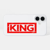 キングスタンプ iPhone 16ケース (裏面横)