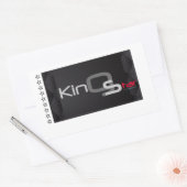 キングスター 長方形シール (封筒)